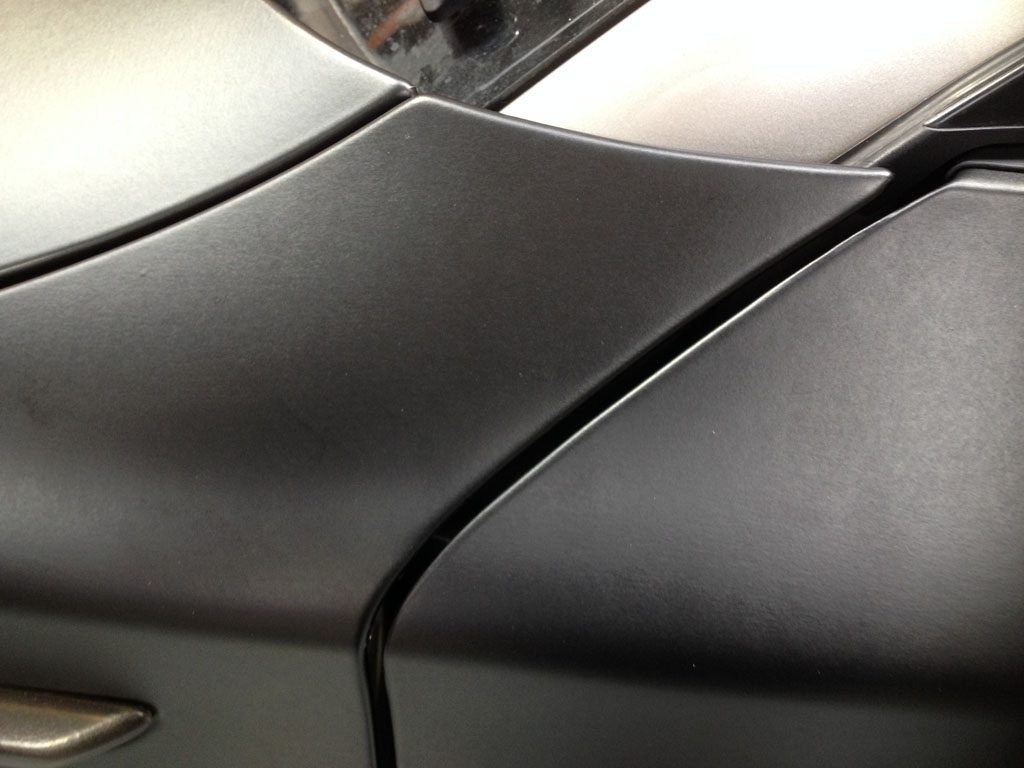 BMW 1 Series Conv: Black Satin Wrap