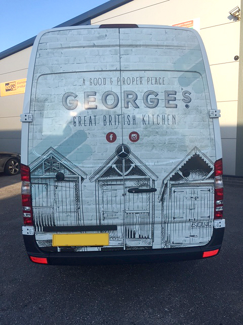 Georges Tradition: Van Signage/Wrap 2016