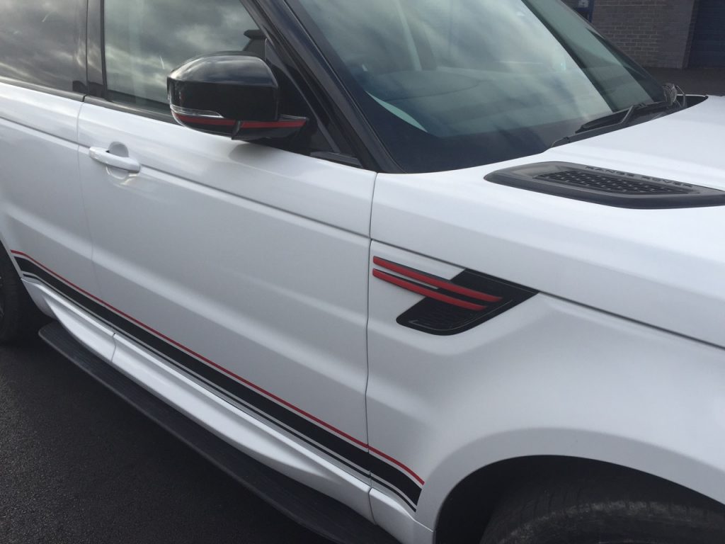 Range Rover Sport: Full Wrap and Bespoke Stripes
