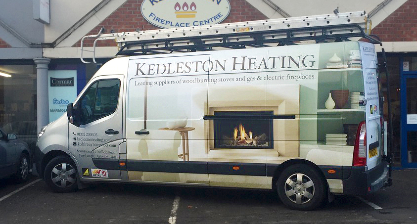 Kedleston Heating: Van Signage (Movano)